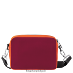 оранжево/бордо мъже le pliage колекция чанта за фотоапарат чанти Longchamp 6084PZ335 - Image 4