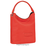 оранжево Жени 3d скитник чанта чанти Longchamp 6084PZ401 - Image 2