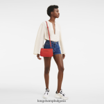 оранжево Жени 3d чанта през рамо чанти Longchamp 6084PZ320 - Image 2