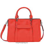 оранжево Жени 3d чанта чанти Longchamp 6084PZ179