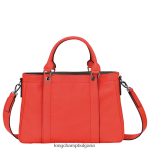 оранжево Жени 3d чанта чанти Longchamp 6084PZ179 - Image 4