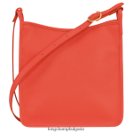 оранжево Жени чанта за кръст le foulonne чанти Longchamp 6084PZ26 - Image 4
