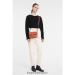 оранжево Жени чанта за кръстосано тяло box-trot чанти Longchamp 6084PZ229 - Image 2
