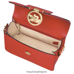оранжево Жени чанта за кръстосано тяло box-trot чанти Longchamp 6084PZ229 - Image 5