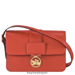 оранжево Жени чанта за кръстосано тяло box-trot чанти Longchamp 6084PZ232