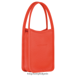 оранжево Жени le foulonne чанта чанти Longchamp 6084PZ129 - Image 3