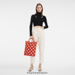 оранжево Жени le pliage колекция голяма чанта чанти Longchamp 6084PZ81 - Image 2