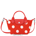 оранжево Жени le pliage колекция чанта чанти Longchamp 6084PZ82