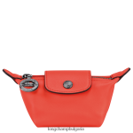 оранжево мъже портмоне за монети le pliage xtra кожени изделия Longchamp 6084PZ545