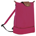 розово Жени чанта/раница през рамо чанти Longchamp X D'heygere 6084PZ325 - Image 3