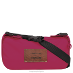 розово Жени чанта/раница през рамо чанти Longchamp X D'heygere 6084PZ325 - Image 5