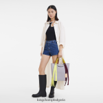 сиво Жени чанта le pliage re-play чанти Longchamp 6084PZ49 - Image 2
