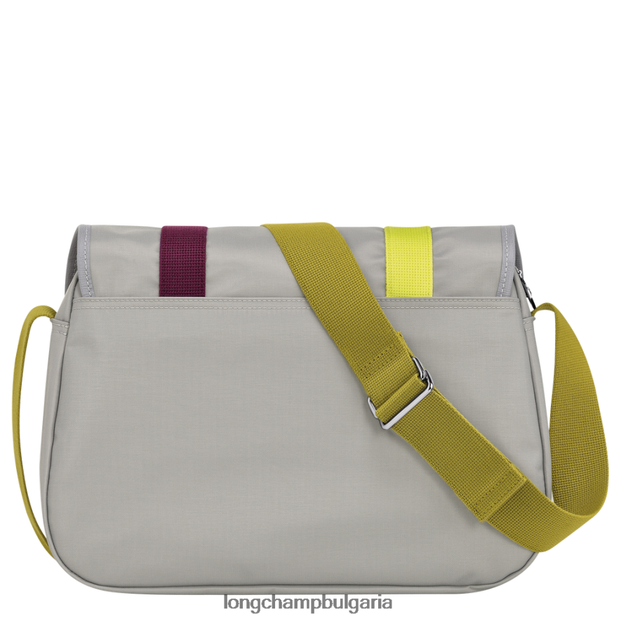 сиво Жени le pliage re-play чанта през рамо чанти Longchamp 6084PZ206 - Image 4