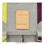 сиво Жени le pliage re-play чанта през рамо чанти Longchamp 6084PZ206 - Image 5