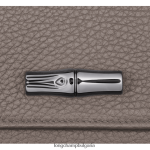 сиво Жени roseau есенциален портфейл кожени изделия Longchamp 6084PZ573 - Image 3