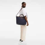 син Жени пътна чанта boxford чанти Longchamp 6084PZ764 - Image 2