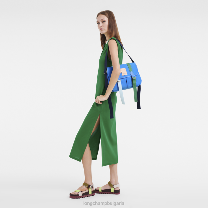 син Жени le pliage re-play чанта през рамо чанти Longchamp 6084PZ207 - Image 2