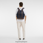 син мъже раница boxford чанти Longchamp 6084PZ1104 - Image 2