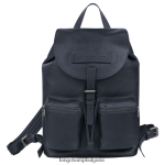 среднощно синьо Жени 3d раница чанти Longchamp 6084PZ454