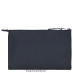 среднощно синьо мъже 3d торбичка кожени изделия Longchamp 6084PZ13 - Image 4