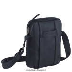среднощно синьо мъже 3d чанта през рамо чанти Longchamp 6084PZ1088 - Image 3