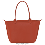 теракота Жени градска чанта le pliage чанти Longchamp 6084PZ354 - Image 4