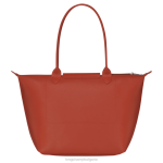 теракота Жени градска чанта le pliage чанти Longchamp 6084PZ350 - Image 4