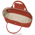теракота Жени градска чанта le pliage чанти Longchamp 6084PZ85 - Image 5