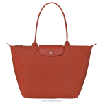 теракота Жени градска чанта le pliage чанти Longchamp 6084PZ350
