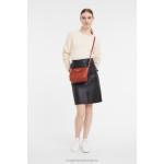 теракота Жени le pliage city чанта през рамо чанти Longchamp 6084PZ225 - Image 2