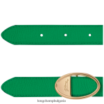 трева/зелена светлина Жени колан за пощенска кутия аксесоари Longchamp 6084PZ924 - Image 2