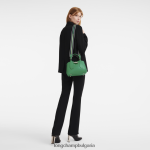 трева/зелена светлина Жени розова чанта чанти Longchamp 6084PZ101 - Image 2