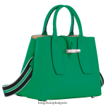 трева/зелена светлина Жени розова чанта чанти Longchamp 6084PZ98 - Image 3
