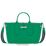 трева/зелена светлина Жени розова чанта чанти Longchamp 6084PZ98 - Image 5