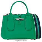трева/зелена светлина Жени розова чанта чанти Longchamp 6084PZ101