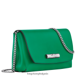 трева/зелена светлина Жени съединител Roseau кожени изделия Longchamp 6084PZ248 - Image 3