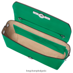 трева/зелена светлина Жени съединител Roseau кожени изделия Longchamp 6084PZ248 - Image 5