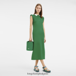 трева/зелена светлина Жени торбичка за колекция le pliage кожени изделия Longchamp 6084PZ215 - Image 2