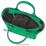 трева/зелена светлина Жени чанта за пощенска кутия чанти Longchamp 6084PZ162 - Image 4