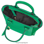 трева/зелена светлина Жени чанта за пощенска кутия чанти Longchamp 6084PZ160 - Image 5