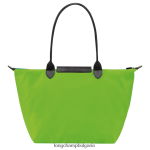 трева/зелена светлина Жени le pliage колекция голяма чанта чанти Longchamp 6084PZ342 - Image 4