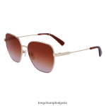 тухла Жени колекция пролет/лято 2023 слънчеви очила аксесоари Longchamp 6084PZ14 - Image 2