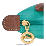 тюркоаз Жени le pliage оригинална торбичка с дръжка кожени изделия Longchamp 6084PZ666 - Image 5