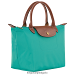 тюркоаз Жени le pliage оригинална чанта чанти Longchamp 6084PZ201 - Image 3
