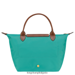 тюркоаз Жени le pliage оригинална чанта чанти Longchamp 6084PZ201 - Image 4