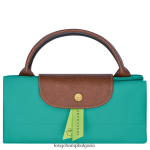 тюркоаз мъже le pliage оригинална чанта за пътуване чанти Longchamp 6084PZ816 - Image 5