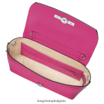 фуксия Жени съединител Roseau кожени изделия Longchamp 6084PZ258 - Image 5