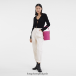 фуксия Жени чанта тип кофа epure чанти Longchamp 6084PZ137 - Image 2