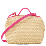 фуксия Жени le panier pliage суета чанти Longchamp 6084PZ217 - Image 4