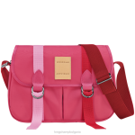 фуксия Жени le pliage re-play чанта през рамо чанти Longchamp 6084PZ208